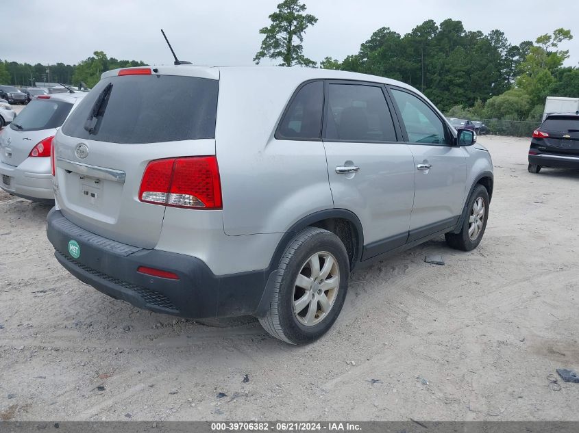 2013 Kia Sorento Lx VIN: 5XYKT3A13DG415743 Lot: 39706382