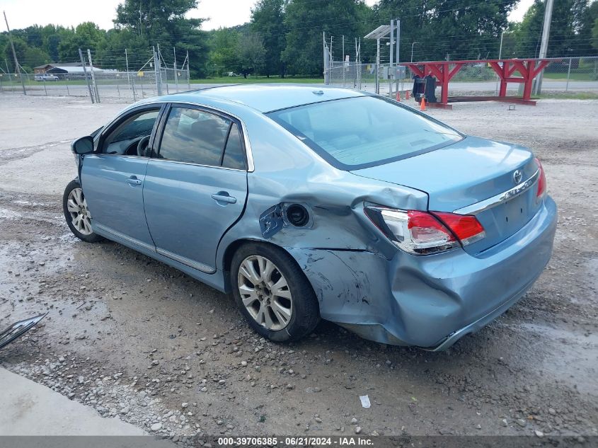 4T1BK3DB3BU385724 2011 Toyota Avalon