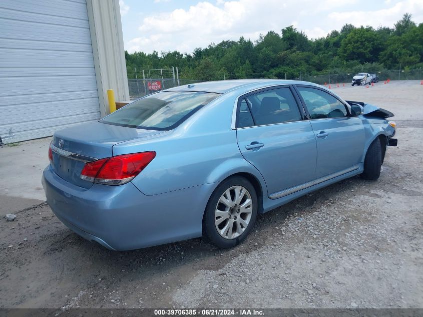 4T1BK3DB3BU385724 2011 Toyota Avalon