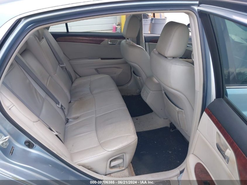 4T1BK3DB3BU385724 2011 Toyota Avalon