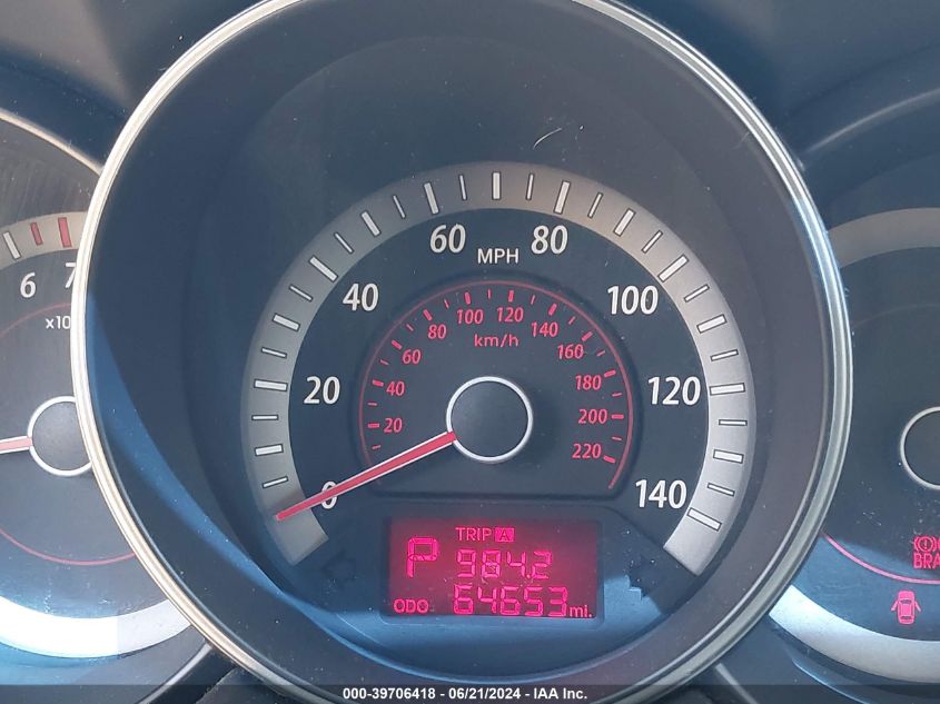 2010 Kia Forte Ex VIN: KNAFU4A21A5062692 Lot: 39706418