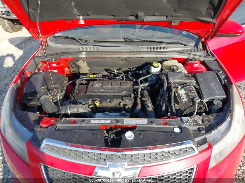 2014 Chevrolet Cruze 1Lt Auto VIN: 1G1PC5SB2E7422117 Lot: 39706422