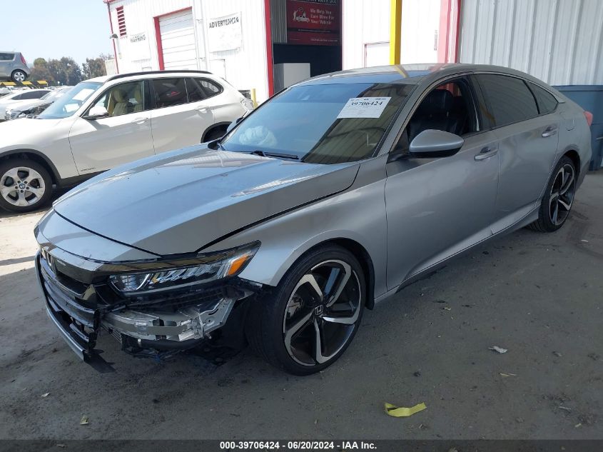 1HGCV1F35JA022501 2018 HONDA ACCORD - Image 2