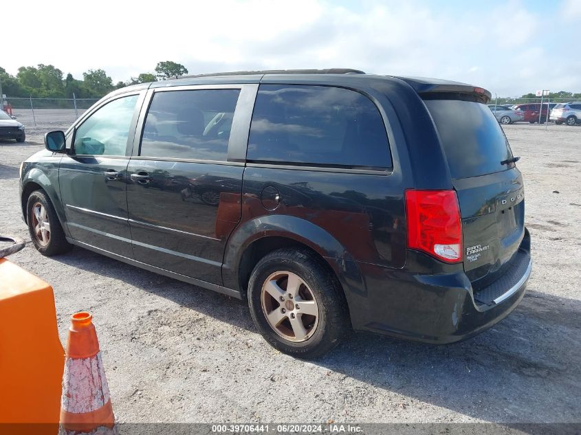 2012 Dodge Grand Caravan Sxt VIN: 2C4RDGCG3CR280813 Lot: 39706441