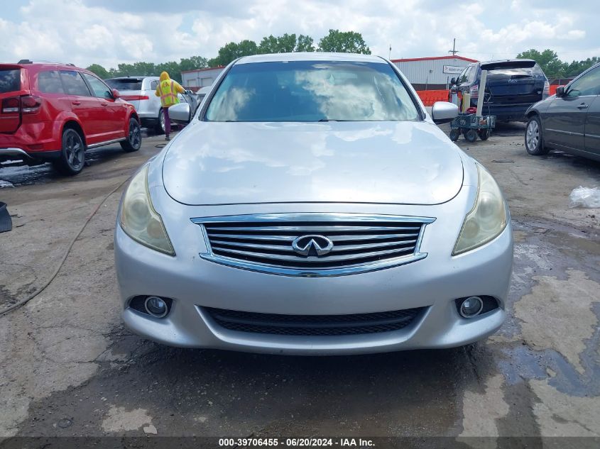 2010 Infiniti G37 VIN: JN1CV6AP4AM405899 Lot: 39706455