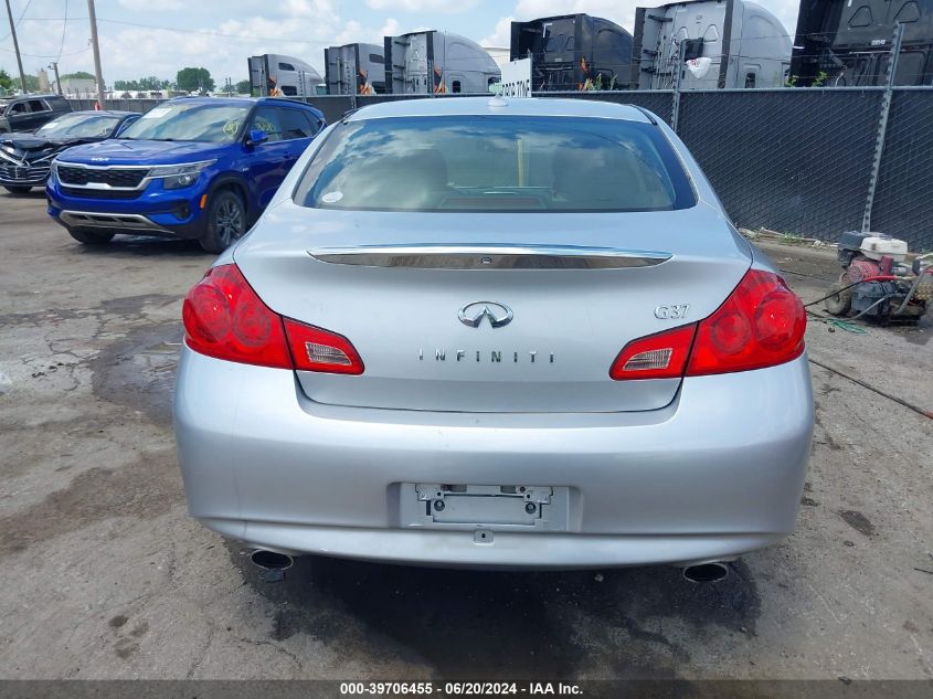 2010 Infiniti G37 VIN: JN1CV6AP4AM405899 Lot: 39706455