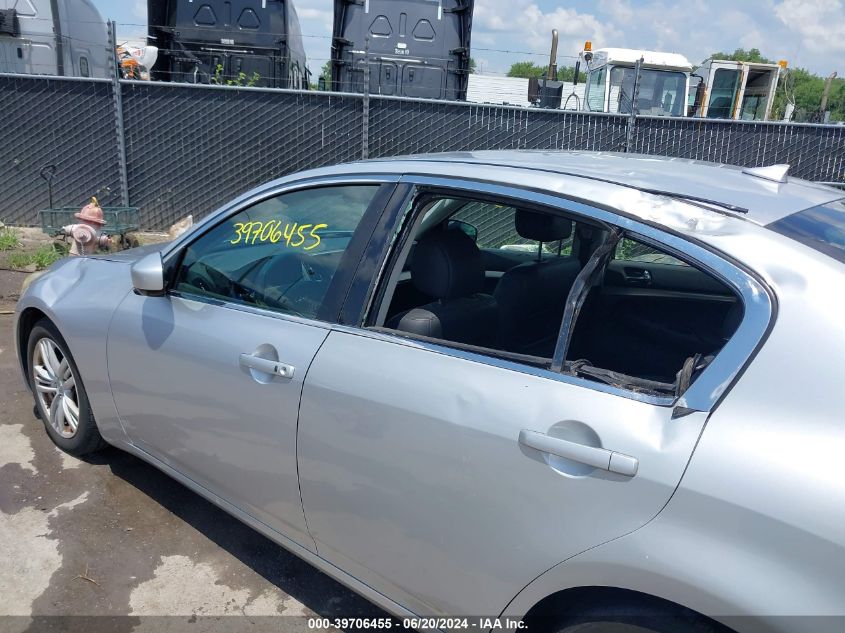 2010 Infiniti G37 VIN: JN1CV6AP4AM405899 Lot: 39706455