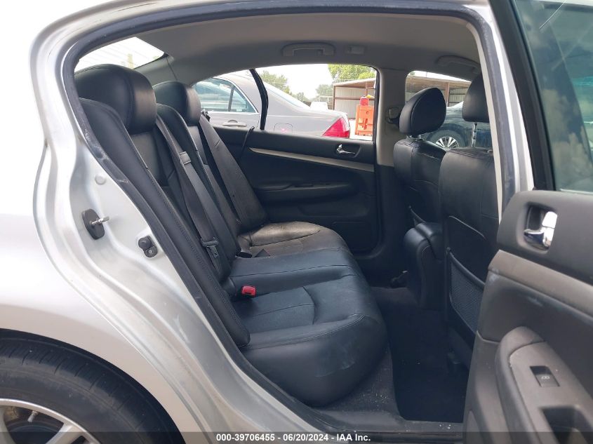 2010 Infiniti G37 VIN: JN1CV6AP4AM405899 Lot: 39706455