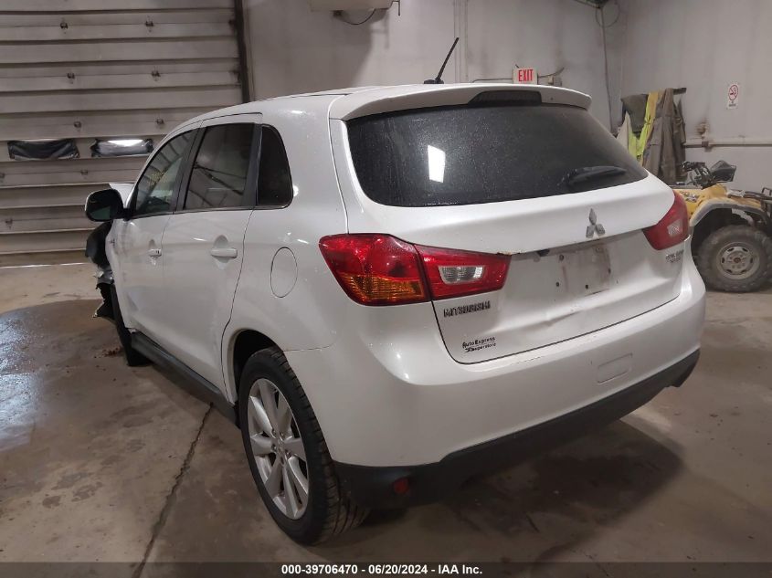 2014 Mitsubishi Outlander Sport Se VIN: 4A4AR4AU5EE029385 Lot: 39706470