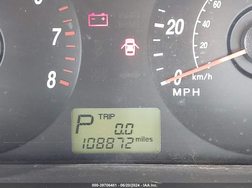 2005 Hyundai Elantra Gls/Gt VIN: KMHDN46D35U999150 Lot: 39706481