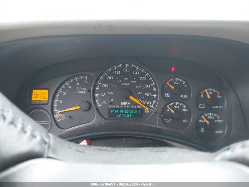 2000 Chevrolet Tahoe All New Lt VIN: 1GNEK13T4YJ172508 Lot: 39706491