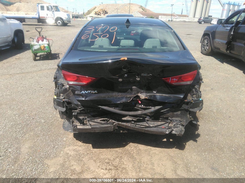 VIN KMHD84LFXJU522478 2018 HYUNDAI ELANTRA SEL