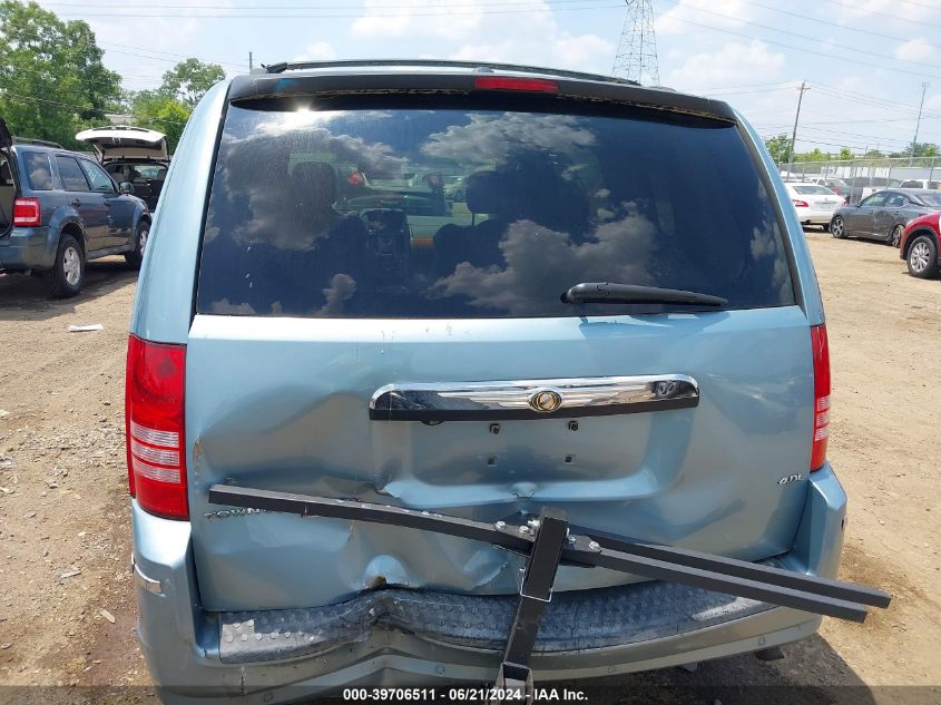 2008 Chrysler Town & Country Limited VIN: 2A8HR64X38R645822 Lot: 39706511