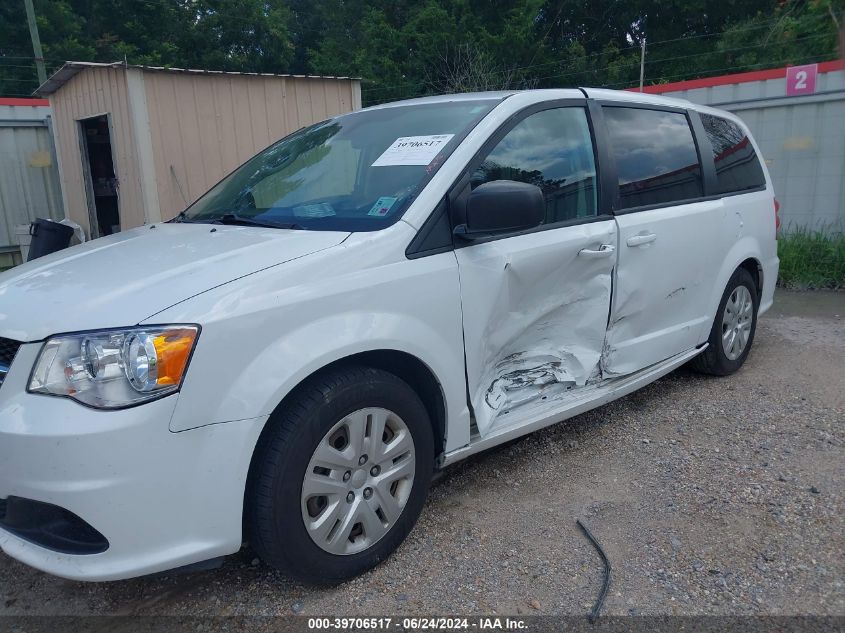 2018 Dodge Grand Caravan Se VIN: 2C4RDGBGXJR318553 Lot: 39706517