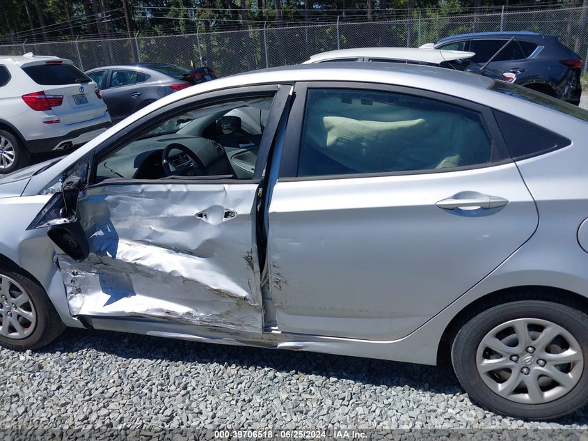 2012 Hyundai Accent Gls VIN: KMHCT4AE4CU239016 Lot: 39706518