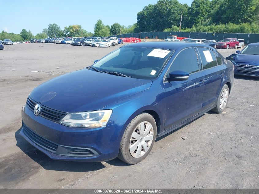 2014 Volkswagen Jetta Se VIN: 3VWD17AJ4EM407299 Lot: 39706528