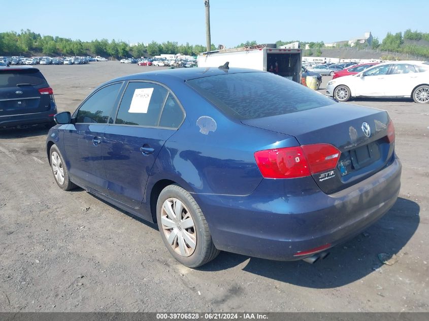 2014 Volkswagen Jetta Se VIN: 3VWD17AJ4EM407299 Lot: 39706528