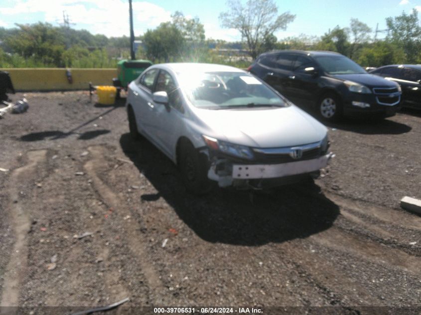 2HGFB2F53CH524795 2012 Honda Civic Lx