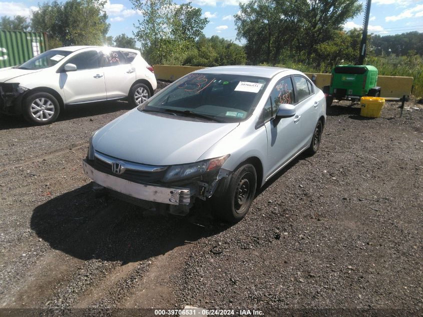 2HGFB2F53CH524795 2012 Honda Civic Lx