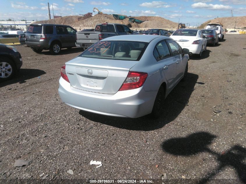 2HGFB2F53CH524795 2012 Honda Civic Lx