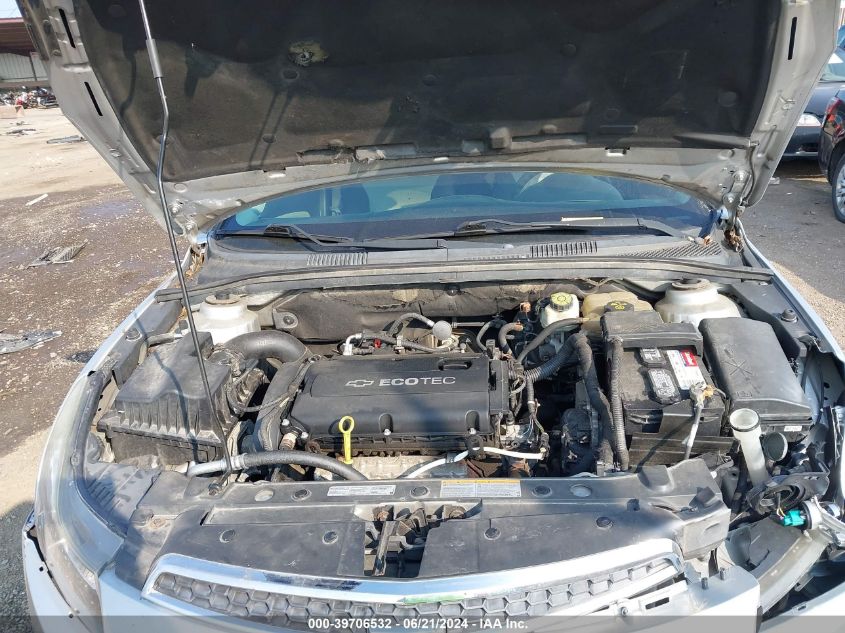 2011 Chevrolet Cruze Ls VIN: 1G1PC5SH2B7150104 Lot: 39706532