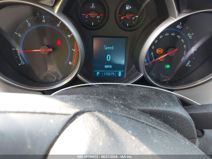 2011 Chevrolet Cruze Ls VIN: 1G1PC5SH2B7150104 Lot: 39706532