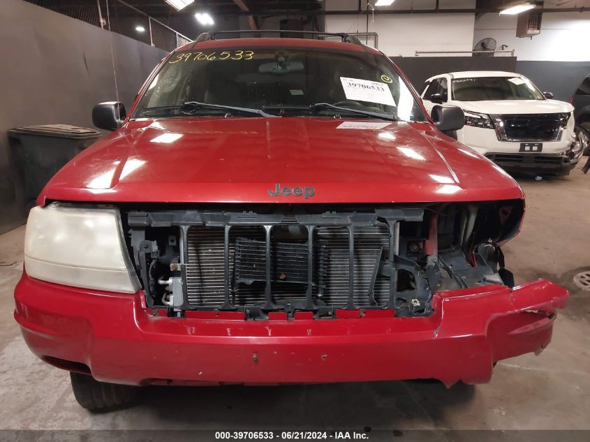 2004 Jeep Grand Cherokee Limited VIN: 1J4GW58N94C359775 Lot: 39706533