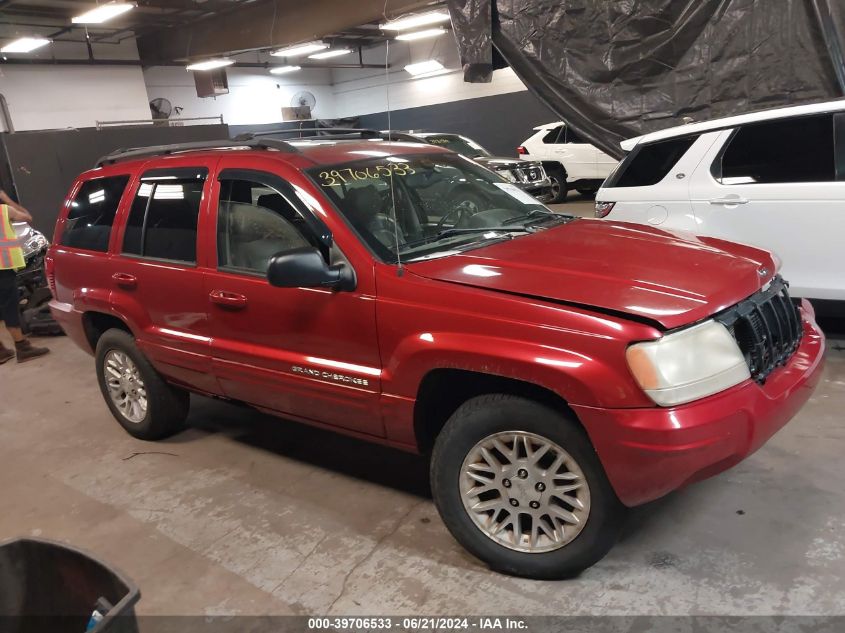 2004 Jeep Grand Cherokee Limited VIN: 1J4GW58N94C359775 Lot: 39706533