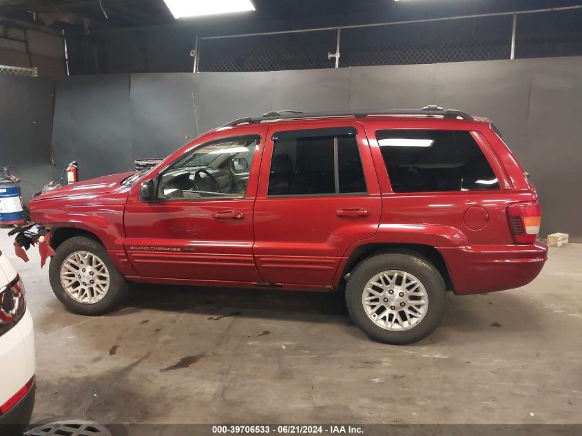 2004 Jeep Grand Cherokee Limited VIN: 1J4GW58N94C359775 Lot: 39706533
