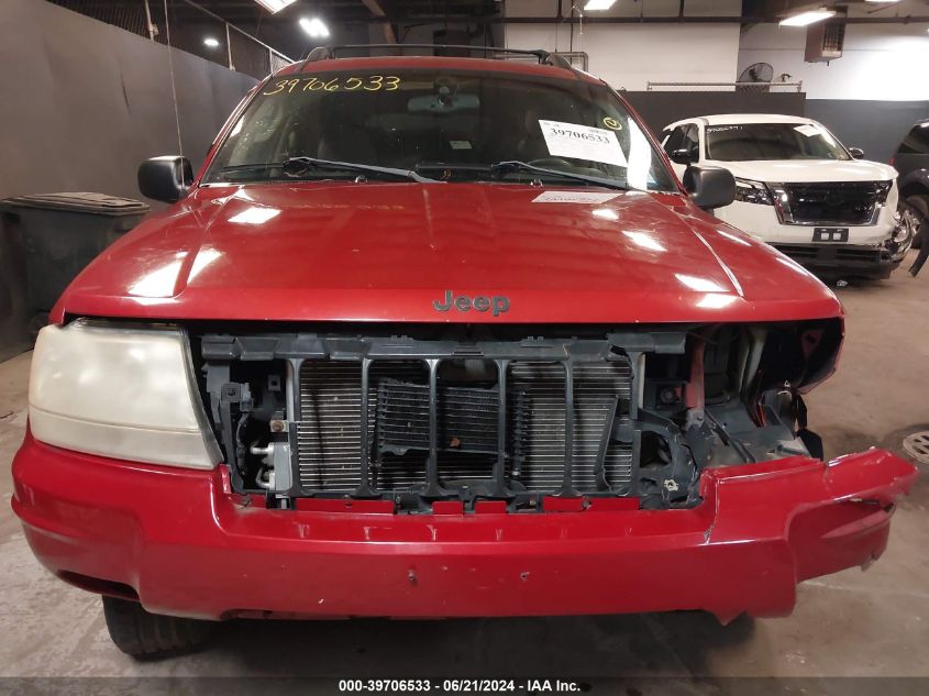 2004 Jeep Grand Cherokee Limited VIN: 1J4GW58N94C359775 Lot: 39706533