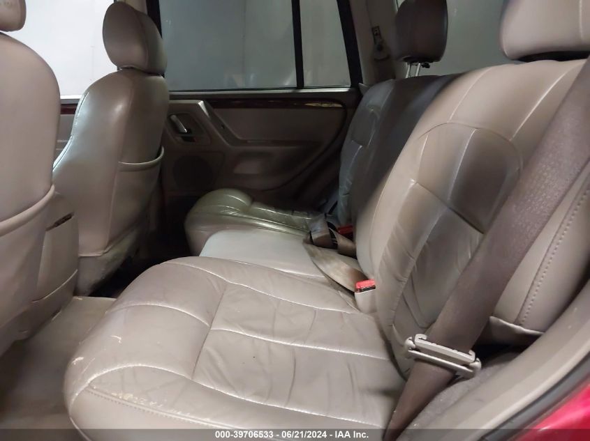 2004 Jeep Grand Cherokee Limited VIN: 1J4GW58N94C359775 Lot: 39706533