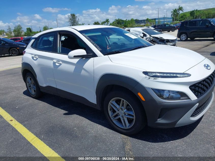 2022 Hyundai Kona Se VIN: KM8K22AB1NU764031 Lot: 39706538