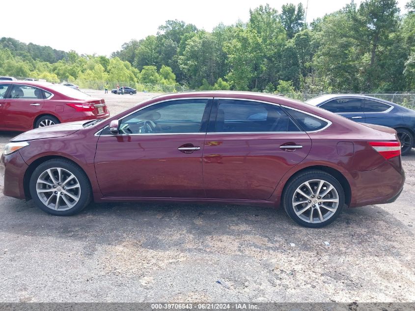 2014 Toyota Avalon Xle Touring VIN: 4T1BK1EB6EU134641 Lot: 39706543