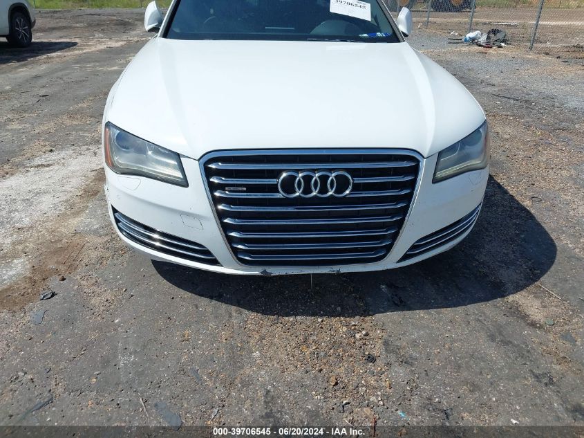 2013 Audi A8 L 3.0T VIN: WAURGAFD7DN004779 Lot: 39706545