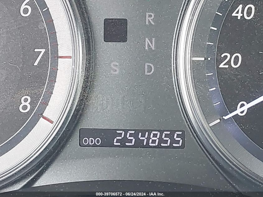 2011 Lexus Es 350 VIN: JTHBK1EG9B2447480 Lot: 39706572