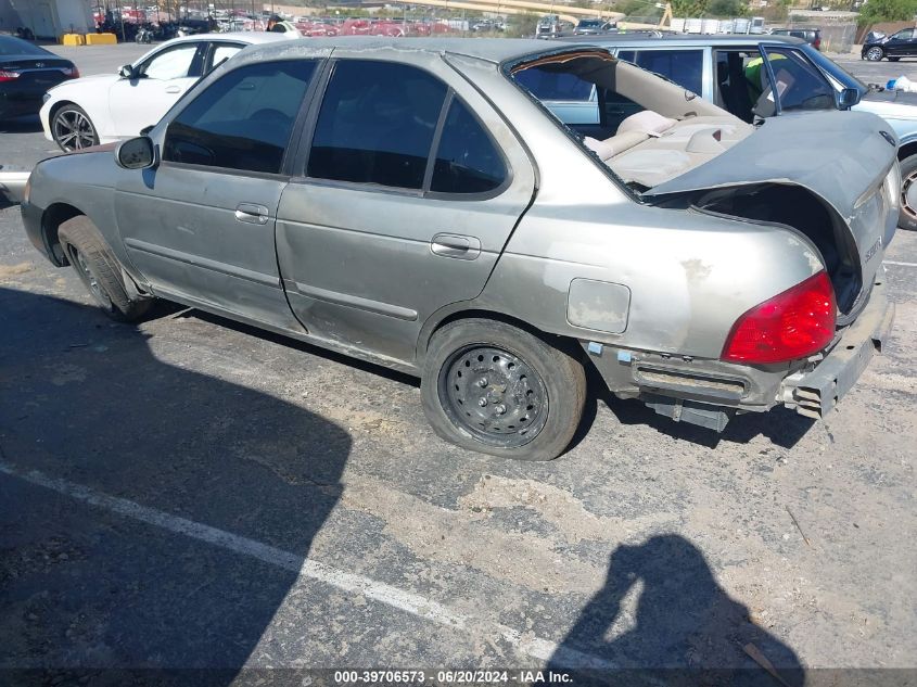 2004 Nissan Sentra 1.8/1.8S VIN: 3N1CB51D04L914024 Lot: 39706573
