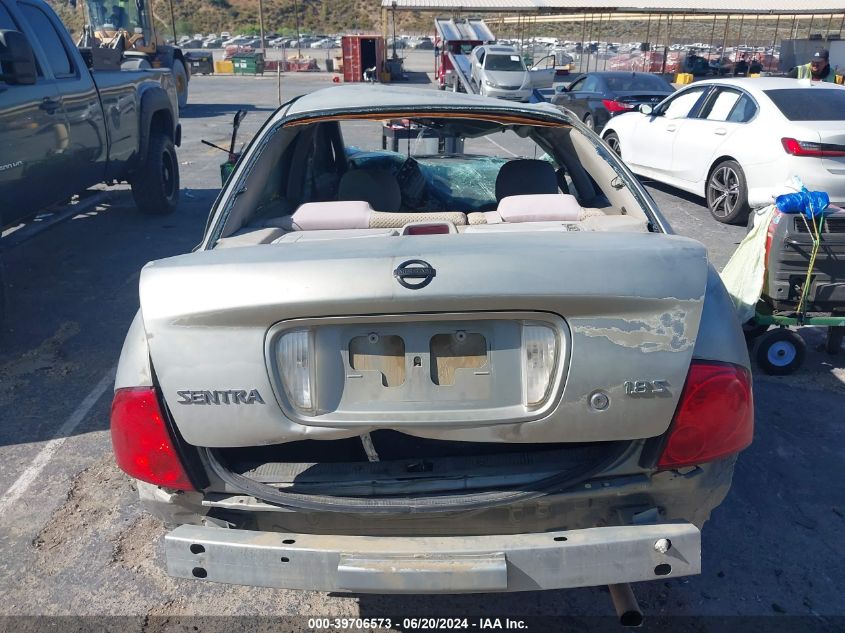 2004 Nissan Sentra 1.8/1.8S VIN: 3N1CB51D04L914024 Lot: 39706573