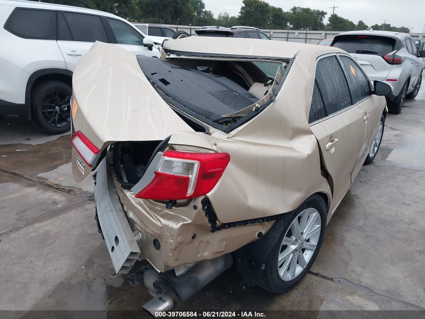 2012 Toyota Camry Xle VIN: 4T4BF1FK7CR194398 Lot: 39706584