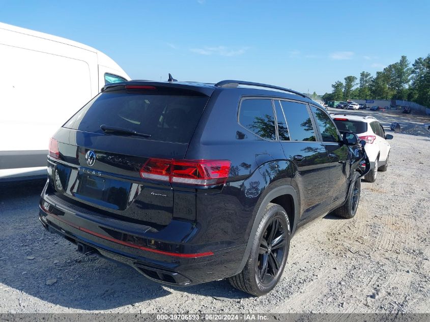 2023 Volkswagen Atlas Sel R-Line VIN: 1V2SR2CA1PC552712 Lot: 39706593