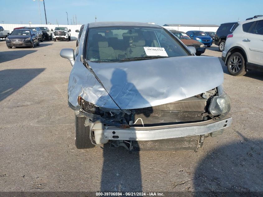 2008 Honda Civic Lx VIN: 2HGFA16588H506233 Lot: 39706594