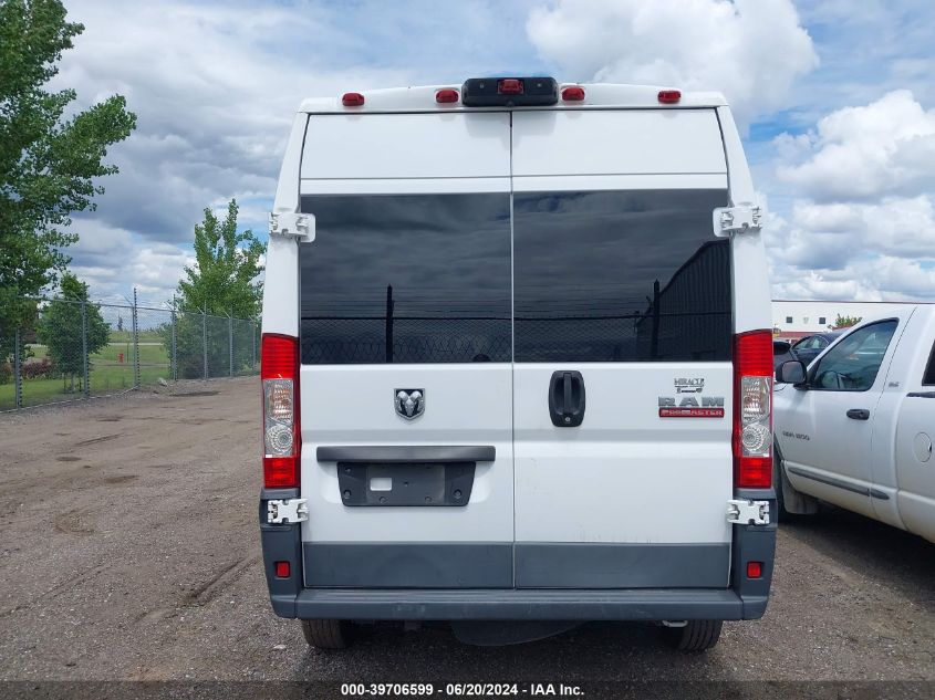 2018 Ram Promaster 2500 High Roof 159 Wb VIN: 3C6TRVDGXJE104471 Lot: 39706599