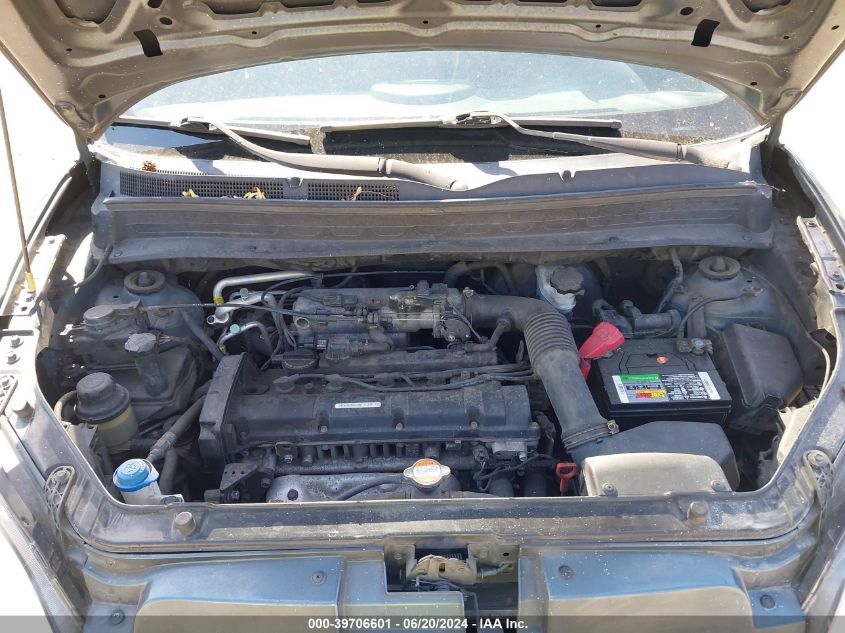 2011 Kia Soul + VIN: KNDJT2A24B7279406 Lot: 39706601