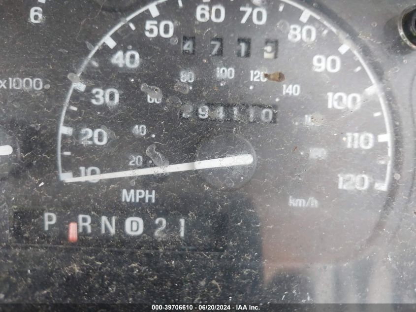 1999 Ford Explorer Eddie Bauer/Limited/Xlt VIN: 1FMZU34E8XZB32878 Lot: 39706610