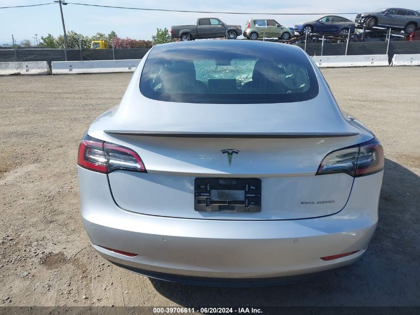 2018 Tesla Model 3 Long Range/Performance VIN: 5YJ3E1EB7JF069351 Lot: 39706611