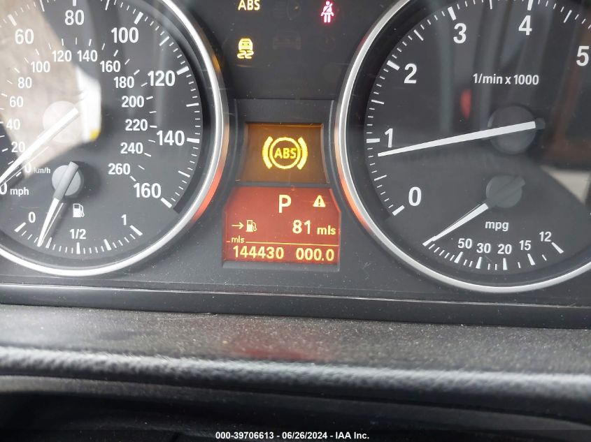 2011 BMW 328I VIN: WBAPH5C53BF093217 Lot: 39706613