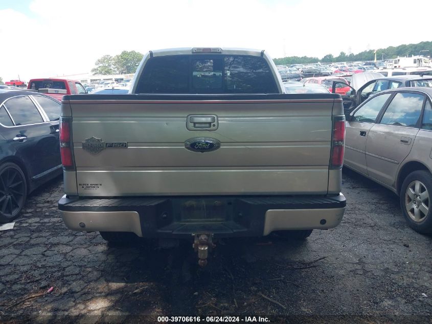 2011 Ford F-150 Harley-Davidson VIN: 1FTFW1E6XBFA90656 Lot: 39706616