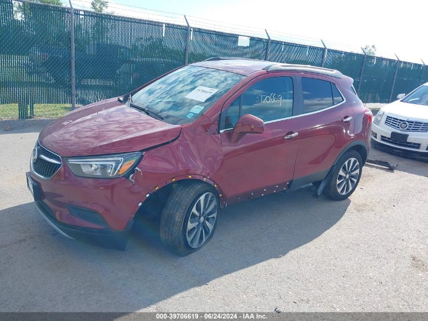 2021 Buick Encore Awd Preferred VIN: KL4CJESB4MB326569 Lot: 39706619