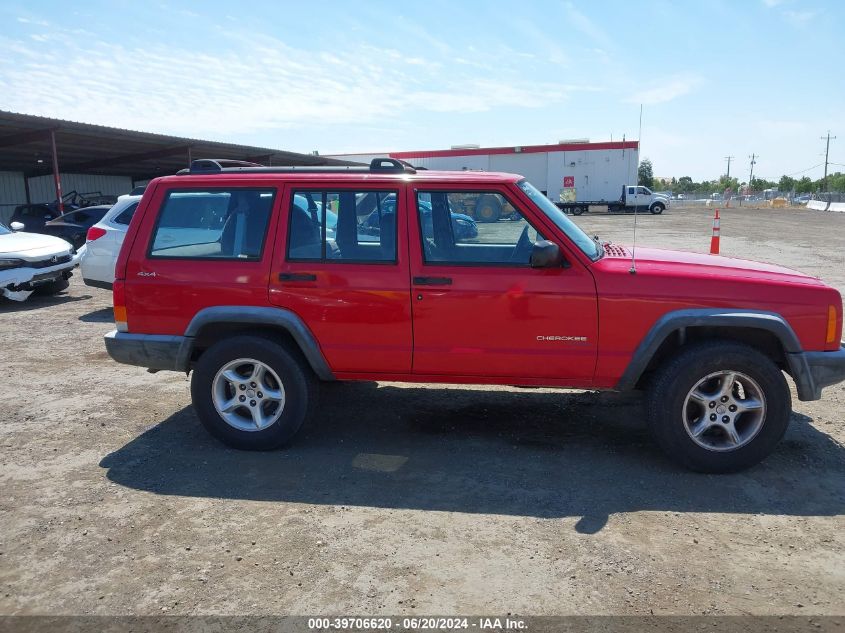 2000 Jeep Cherokee Sport VIN: 1J4FF48SXYL202841 Lot: 39706620
