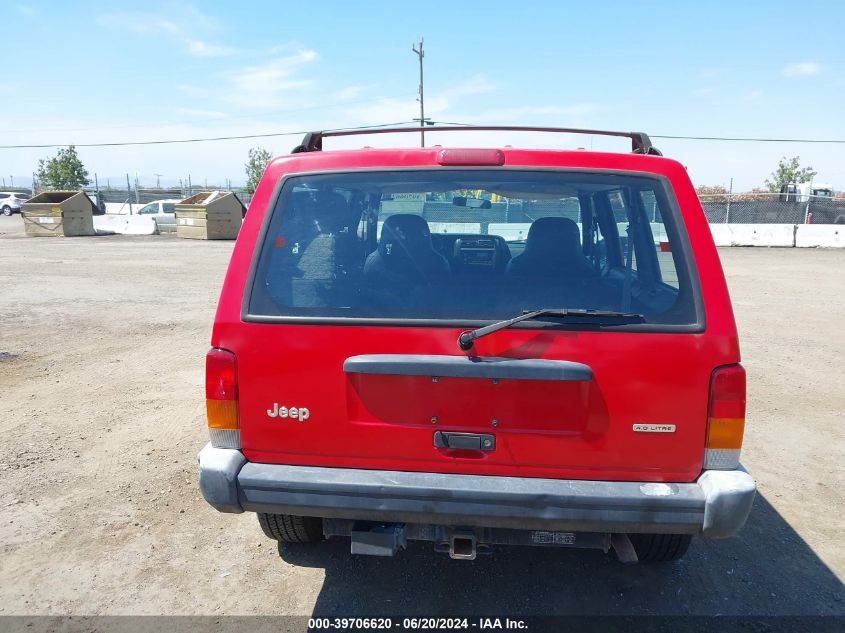 2000 Jeep Cherokee Sport VIN: 1J4FF48SXYL202841 Lot: 39706620