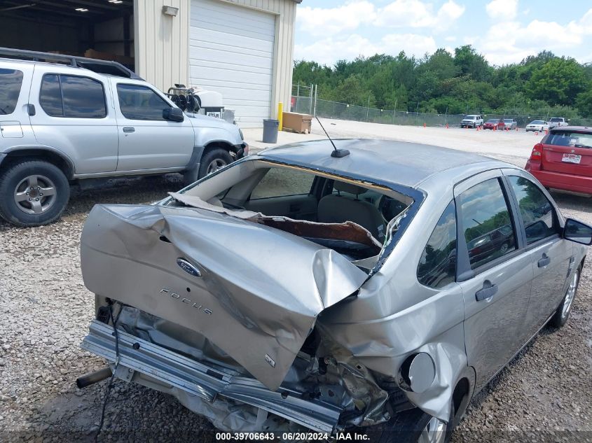 2008 Ford Focus Se/Ses VIN: 1FAHP35N68W207561 Lot: 39706643
